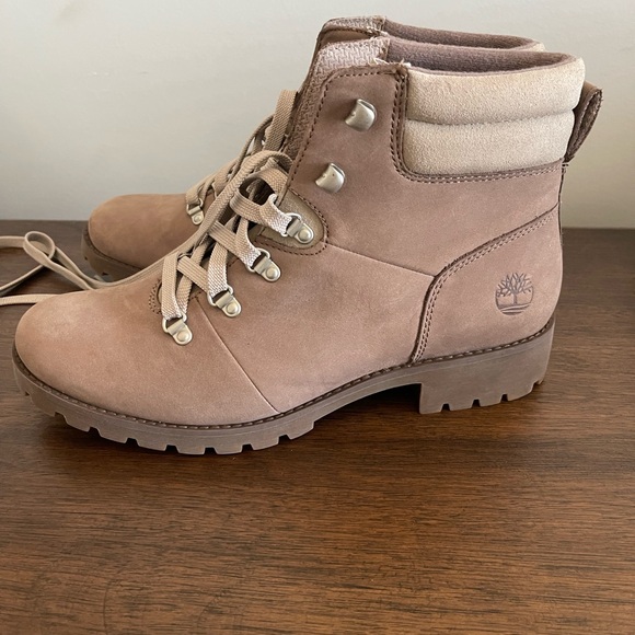 Timberland Ellendale Dusty Mid Top Lace Up Outdoor Hiking Boots Womens Sz 9.5 - Picture 4 of 9